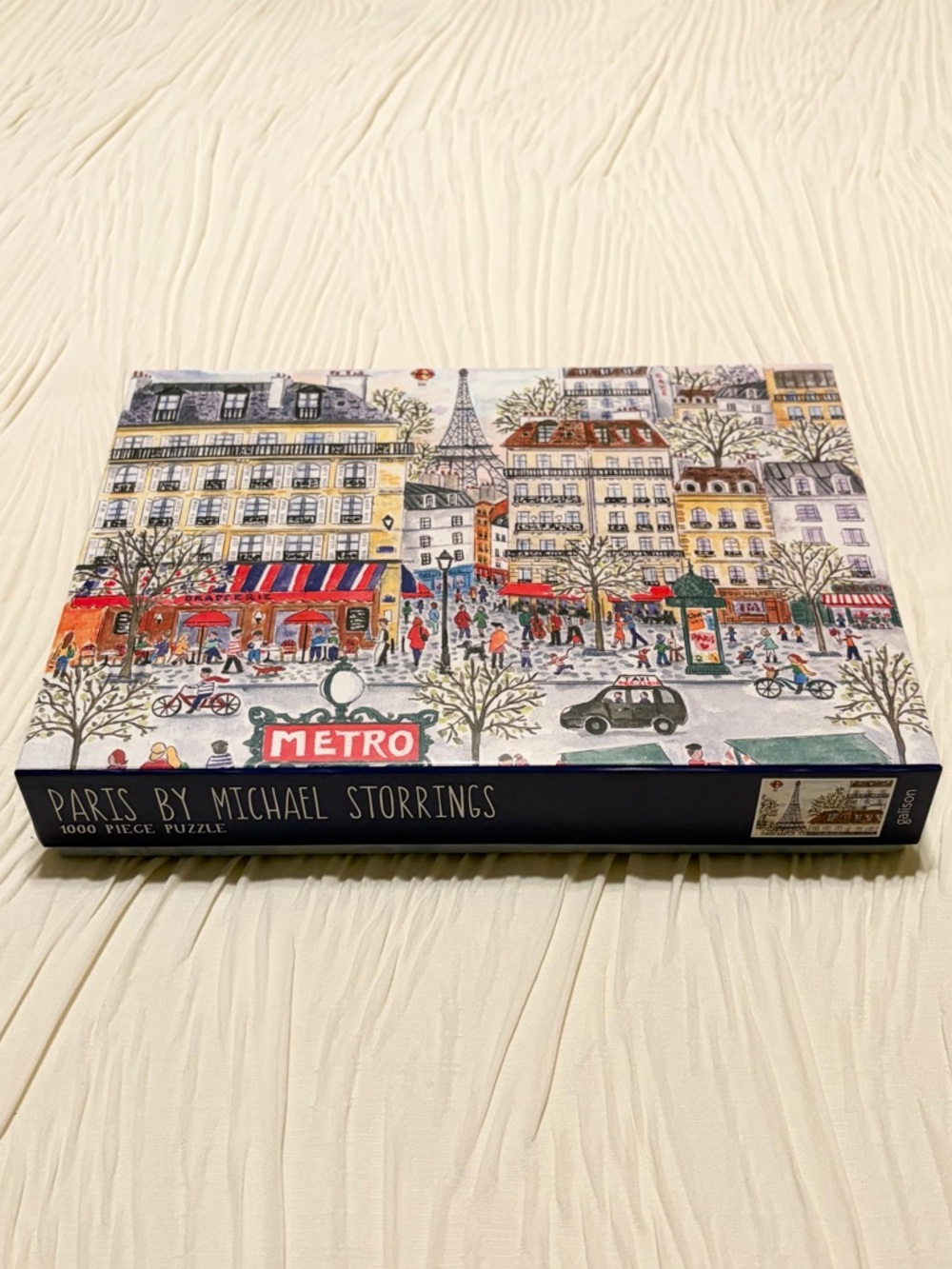 Paris 1000 Piece Puzzle Michael Storrings Galison Cityscape Complete